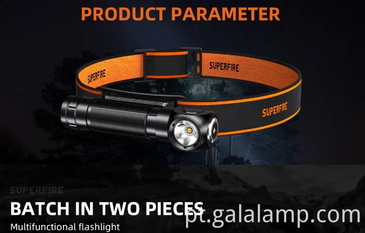 LEVA COMPACT LED CLIP-ON para uso ao ar livre